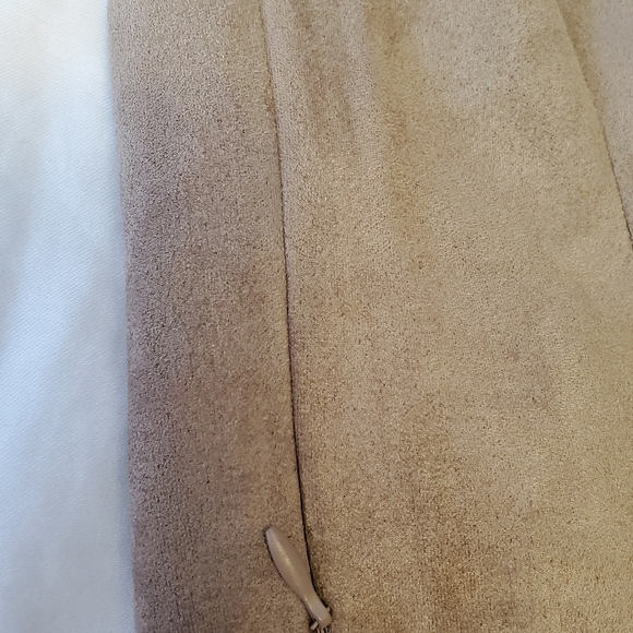 Zara Faux Suede Legging Pants Brand New with Tags - Picture 2 of 6